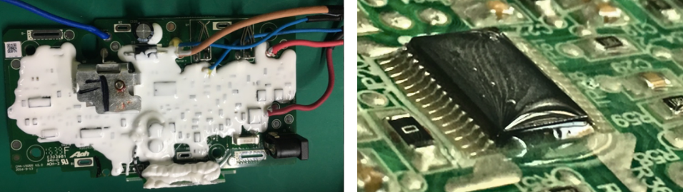 有机硅灌封胶应用|PCB线路板薄层披披覆或灌封